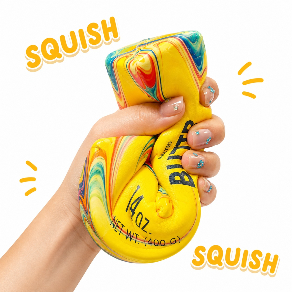 Jucarie Squishy Unt Antistres Slow Rising 24cm, Super Soft, Relaxare si Fidget Toy [4]