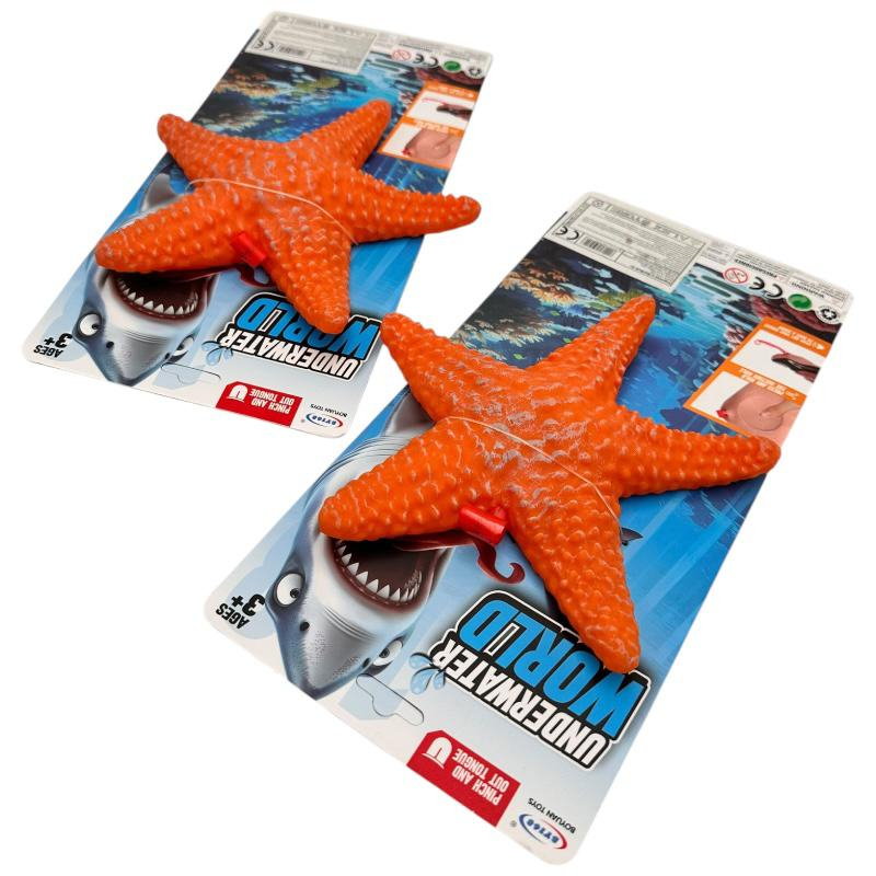 Jucarie Stea de Mare Realista – 19 cm, Figurina Interactiva Subacvatica, Pentru Copii 3+ din Colectia Ocean,  [2]