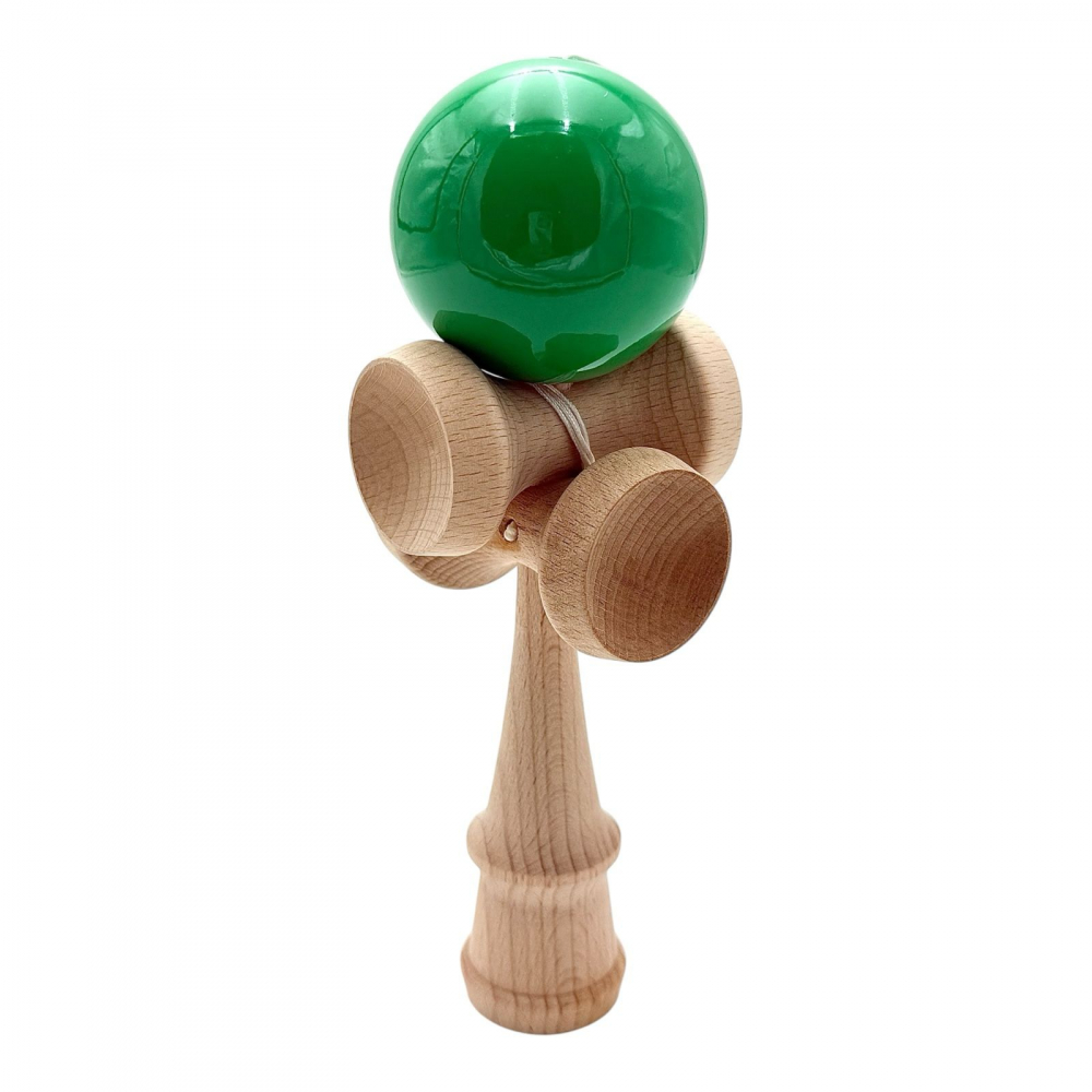 Kendama clasica din lemn cu bila lucioasa grip pro, ideala trick-uri [1]