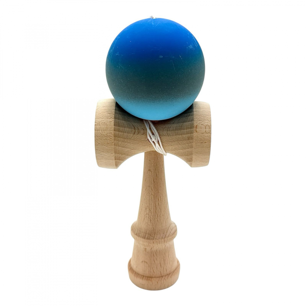 Kendama cu bila colorata soft grip / lucioasa, din lemn echilibrat PRO-SOFT-X [3]