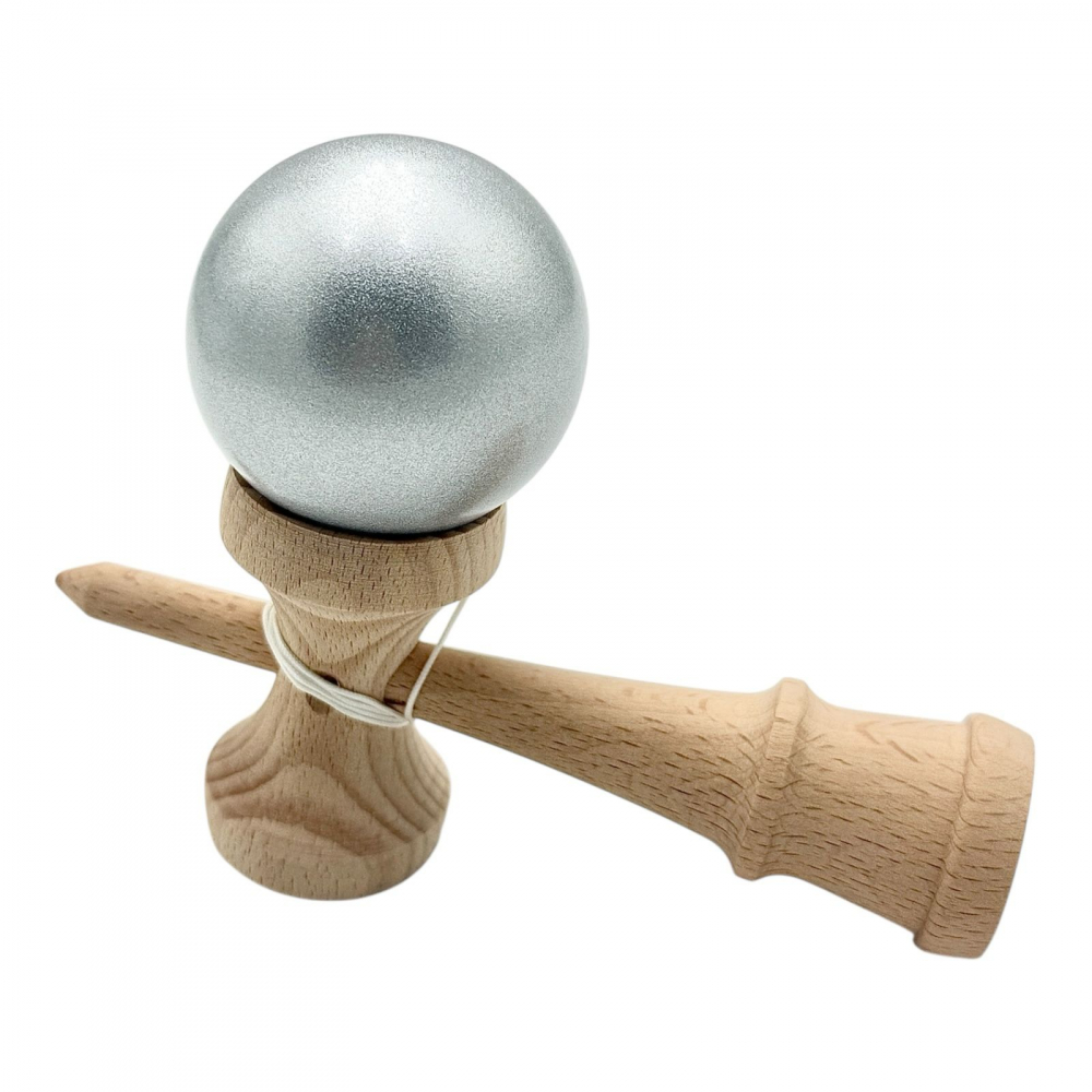 Kendama cu bila colorata soft grip / lucioasa, din lemn echilibrat PRO-SOFT-X [2]
