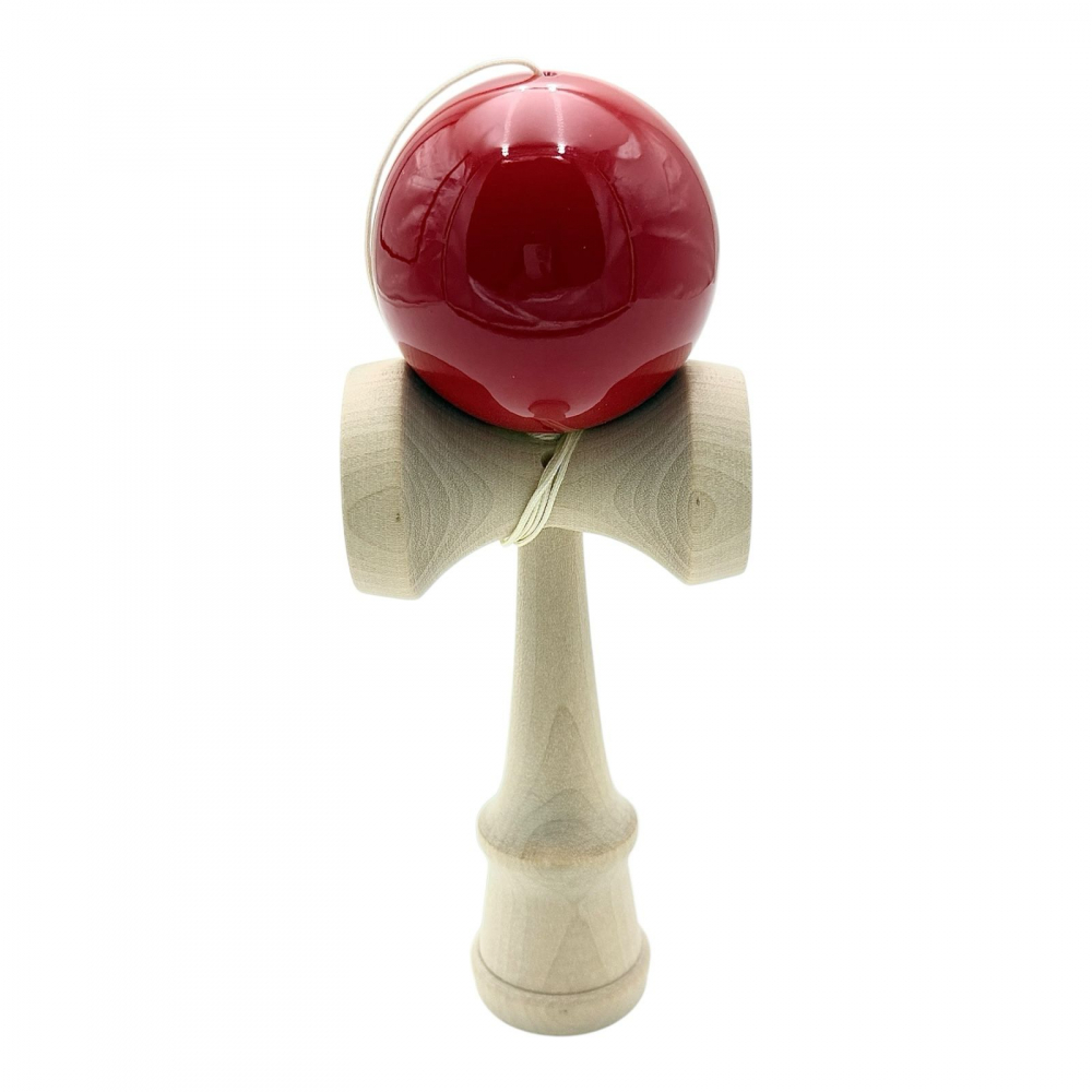Kendama cu bila colorata soft grip / lucioasa, din lemn echilibrat PRO-SOFT-X [3]