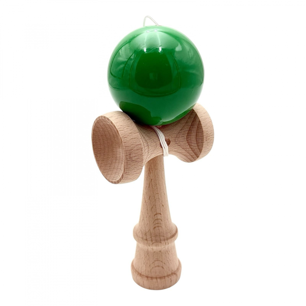 Kendama cu bila colorata soft grip / lucioasa, din lemn echilibrat PRO-SOFT-X [3]