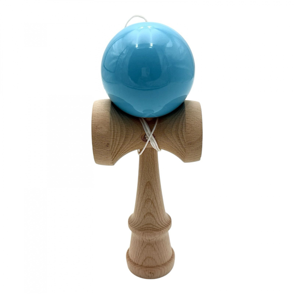 Kendama cu bila colorata soft grip / lucioasa, din lemn echilibrat PRO-SOFT-X [3]