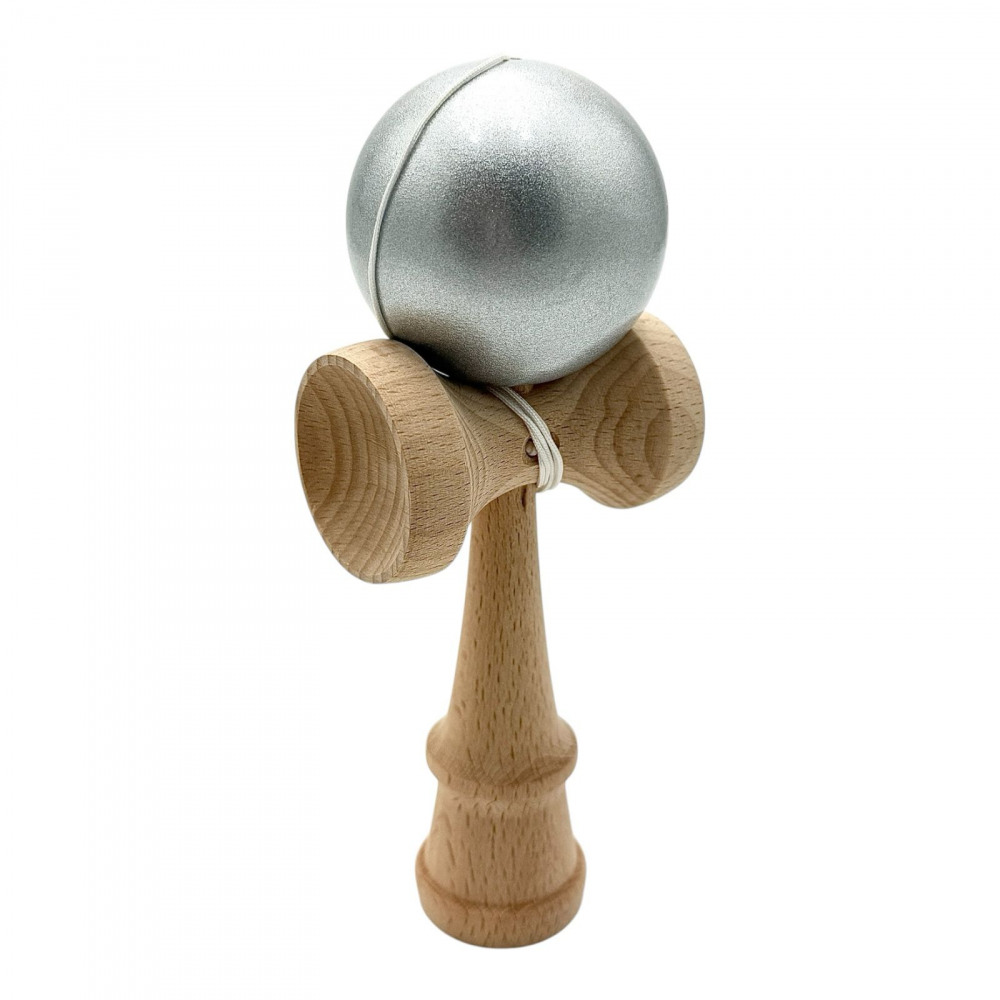 Kendama cu bila colorata soft grip / lucioasa, din lemn echilibrat PRO-SOFT-X [1]