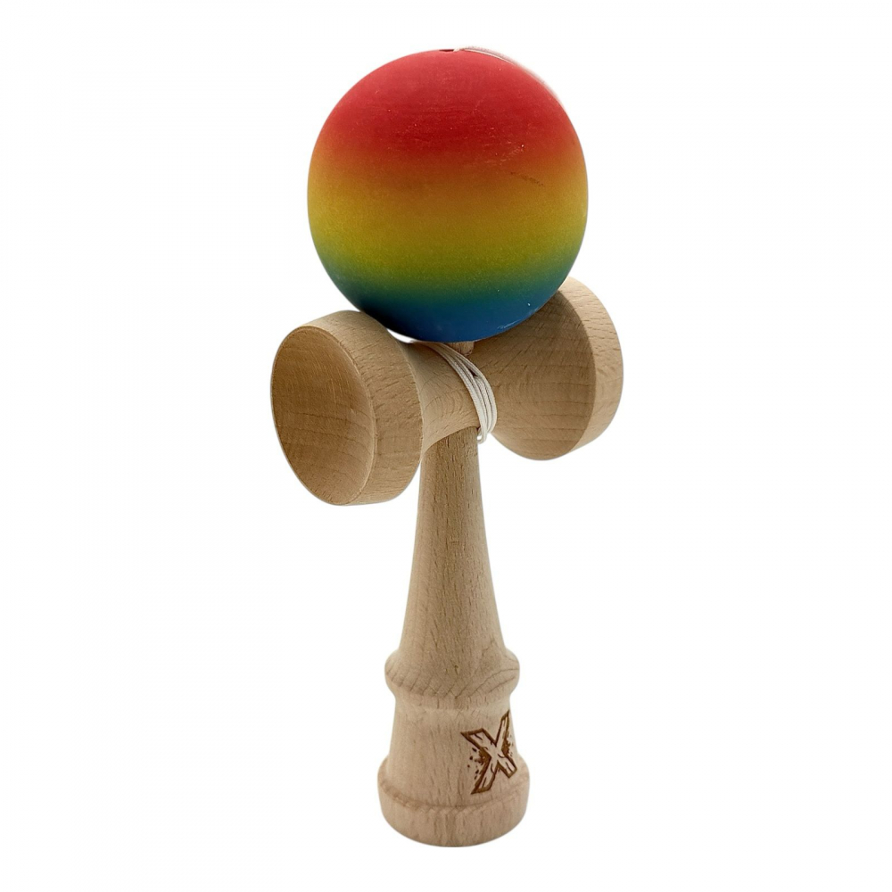 Kendama lemn premium cu gravura, bila soft grip, in cutie Xtreme [2]