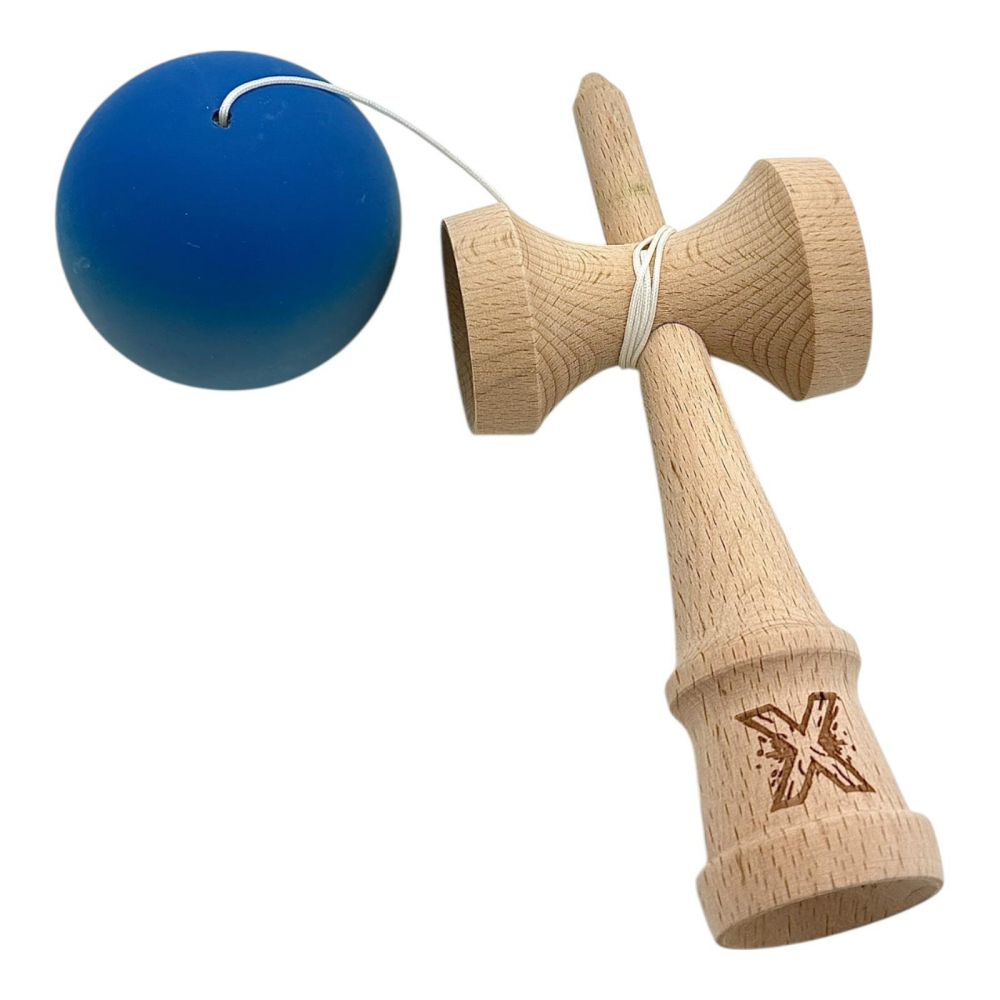Kendama lemn premium cu gravura, bila soft grip, in cutie Xtreme [2]