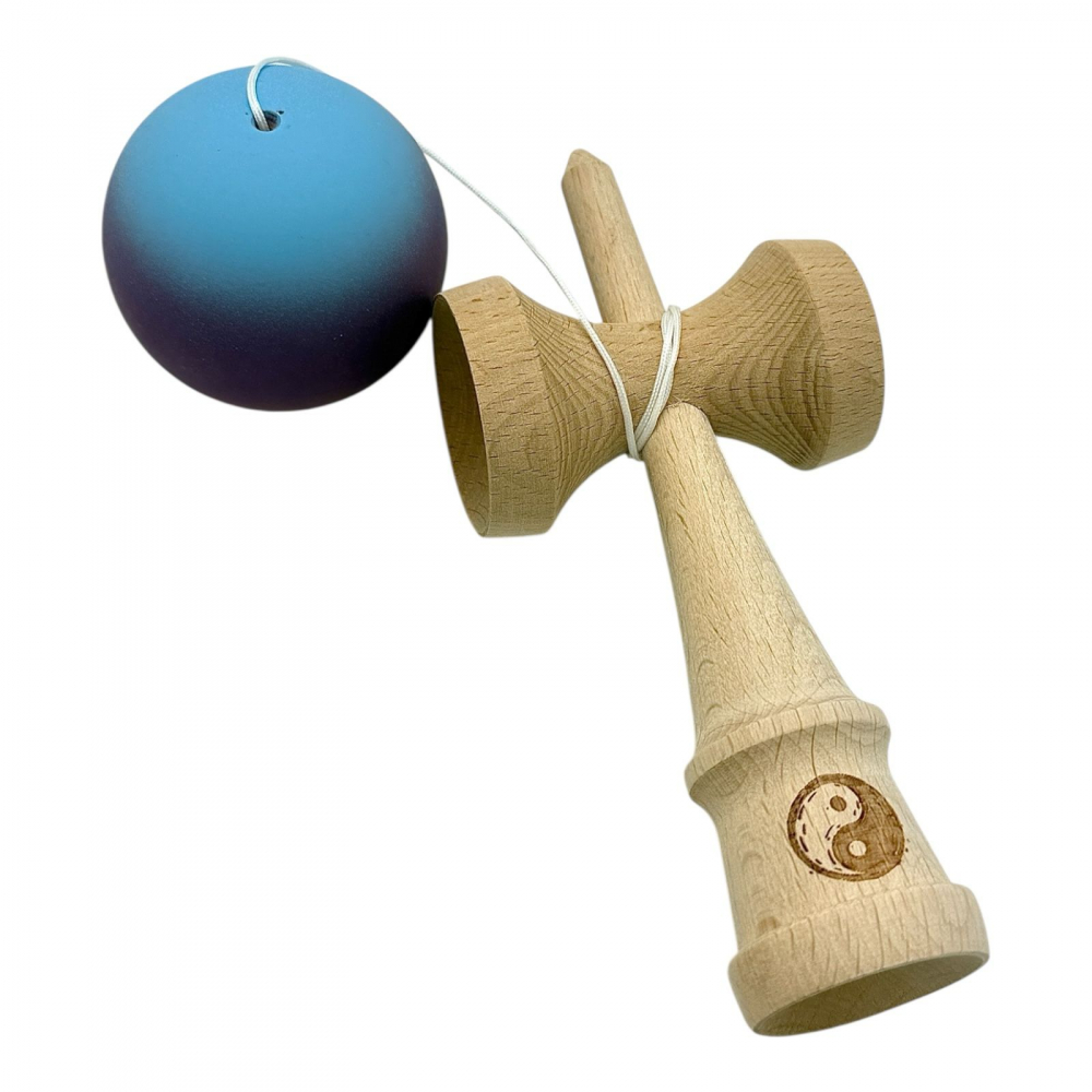 Kendama lemn premium cu gravura, bila soft grip, in cutie Xtreme [3]
