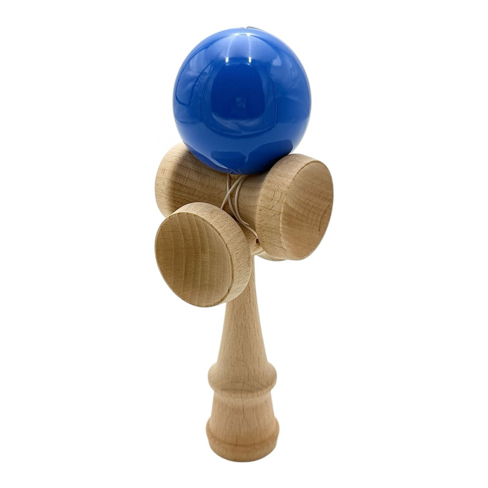 Kendama clasica din lemn cu bila lucioasa grip pro, ideala trick-uri [1]