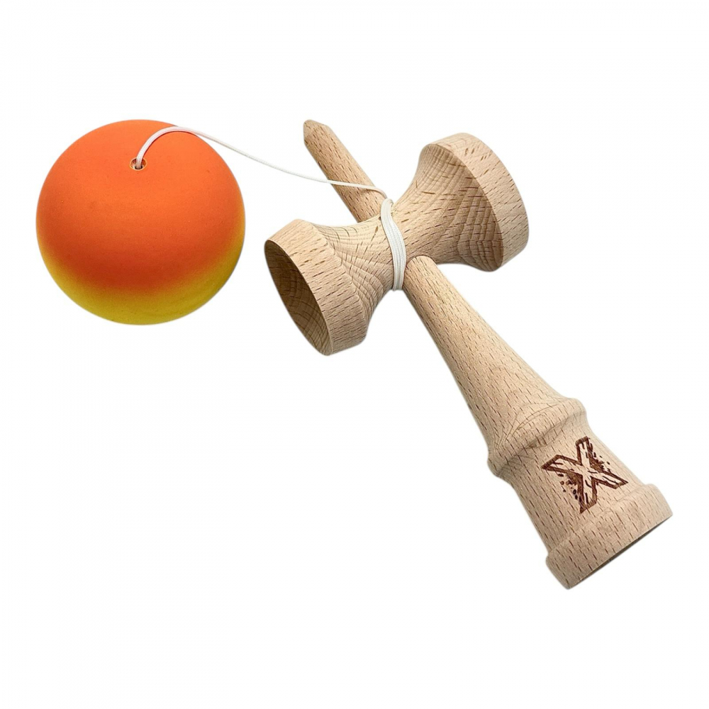 Kendama lemn premium cu gravura, bila soft grip, in cutie Xtreme [1]