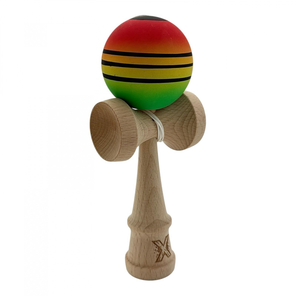 Kendama lemn premium cu gravura, bila soft grip, in cutie Xtreme [1]
