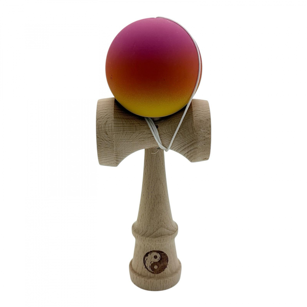 Kendama lemn premium cu gravura, bila soft grip, in cutie Xtreme [1]