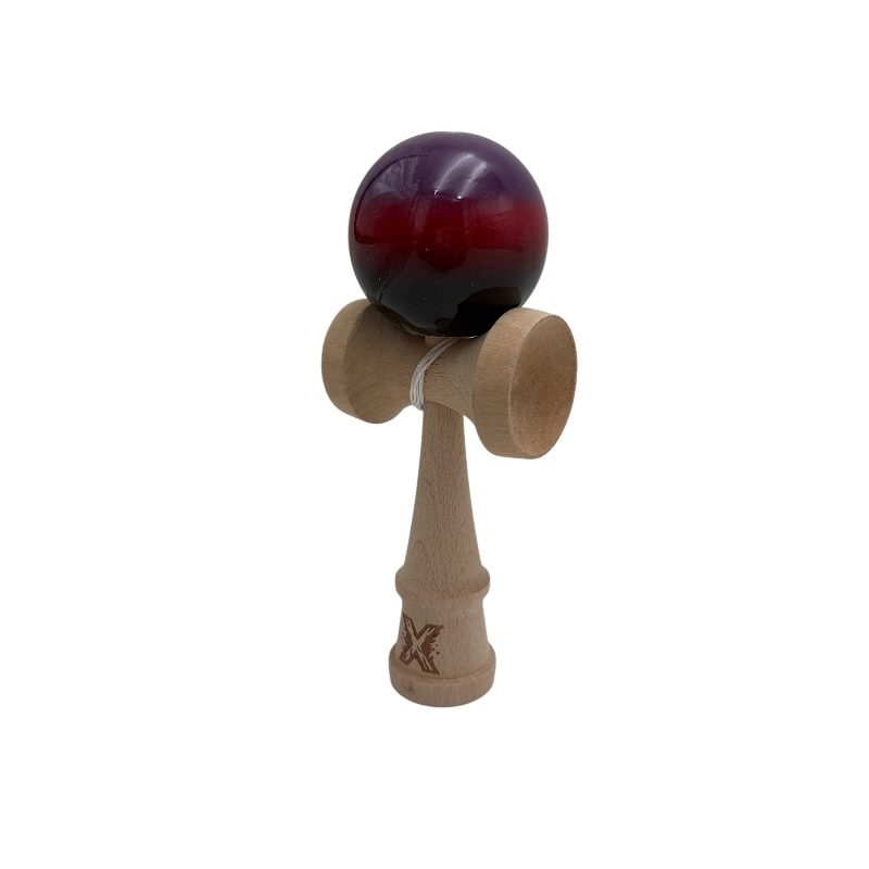 Kendama Original Super Sticky din lemn, ambalaj transparent, 18 cm [2]