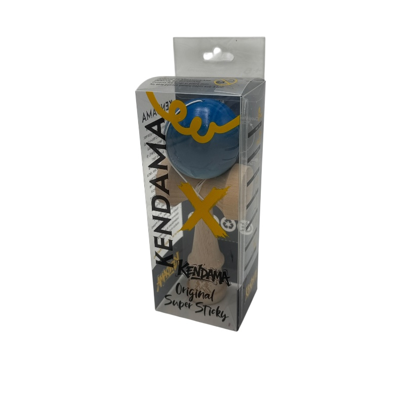 Kendama Original Super Sticky din lemn, ambalaj transparent, 18 cm [2]
