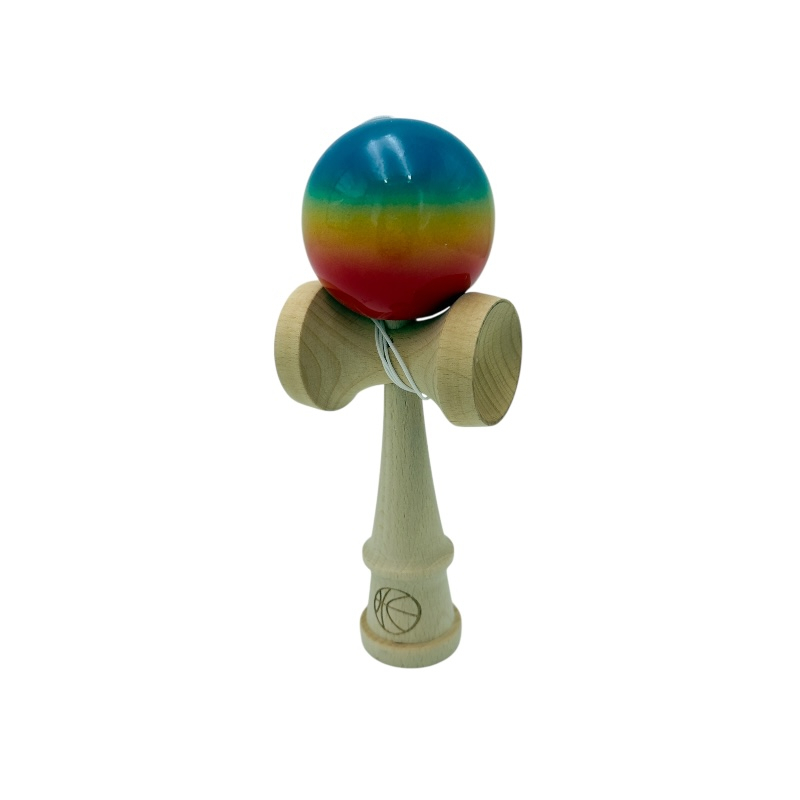 Kendama Original Super Sticky din lemn, ambalaj transparent, 18 cm [2]
