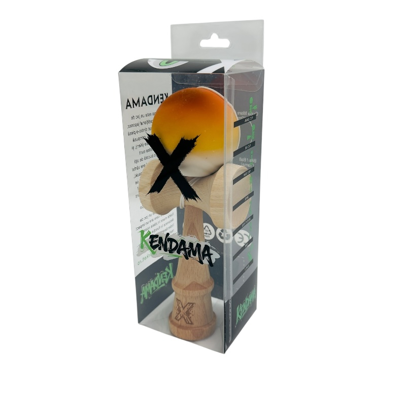 Kendama Original Super Sticky din lemn, ambalaj transparent, 18 cm [2]