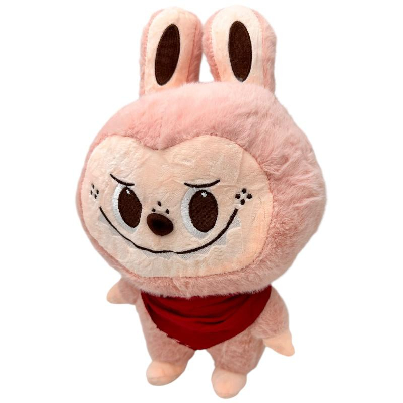 Labubu de plus mare cu urechi lungi si expresie amuzanta – jucarie moale pentru copii, 36 cm, BaoBao [1]