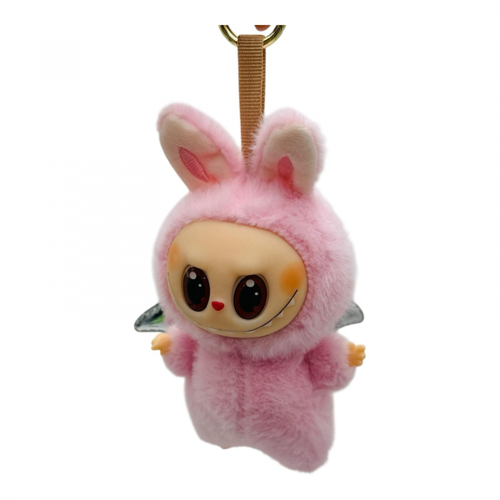 Labubu roz dinozaur 15cm – plus moale si adorabil, perfect pentru joaca, colectie si cadouri speciale, BaoBao [1]