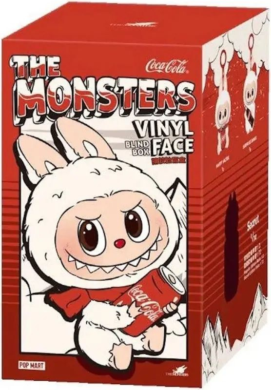 Labubu plus 18cm – Model Premium editie Limitata tip Blind box The Monters vinyl face, design de iarna super cute [5]