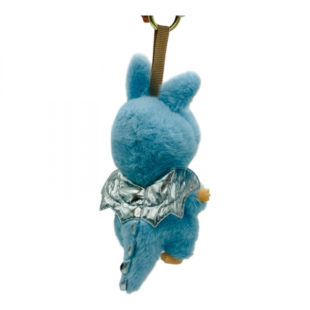 Labubu albastru dinozaur 15cm – plus moale si adorabil, perfect pentru joaca, colectie si cadouri speciale, BaoBao [2]