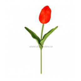Lalea din Silicon, roz pudra 35 cm – 1 buc [1]