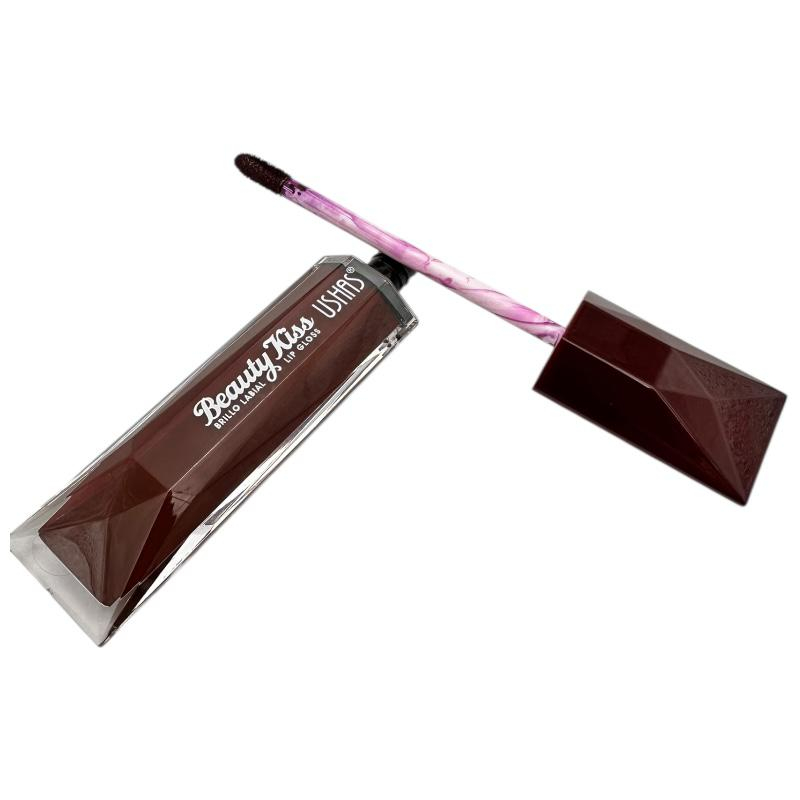 Lip Gloss Mat Ushas 01  – Luciu de buze cu finisaj mat, pigment intens si rezistenta, BaoBao [2]