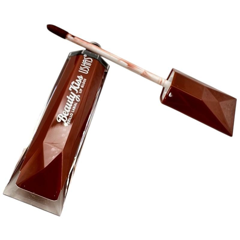 Lip Gloss Mat Ushas 12 – Luciu de buze mat cu pigment intens si rezistenta indelungata, BaoBao [1]