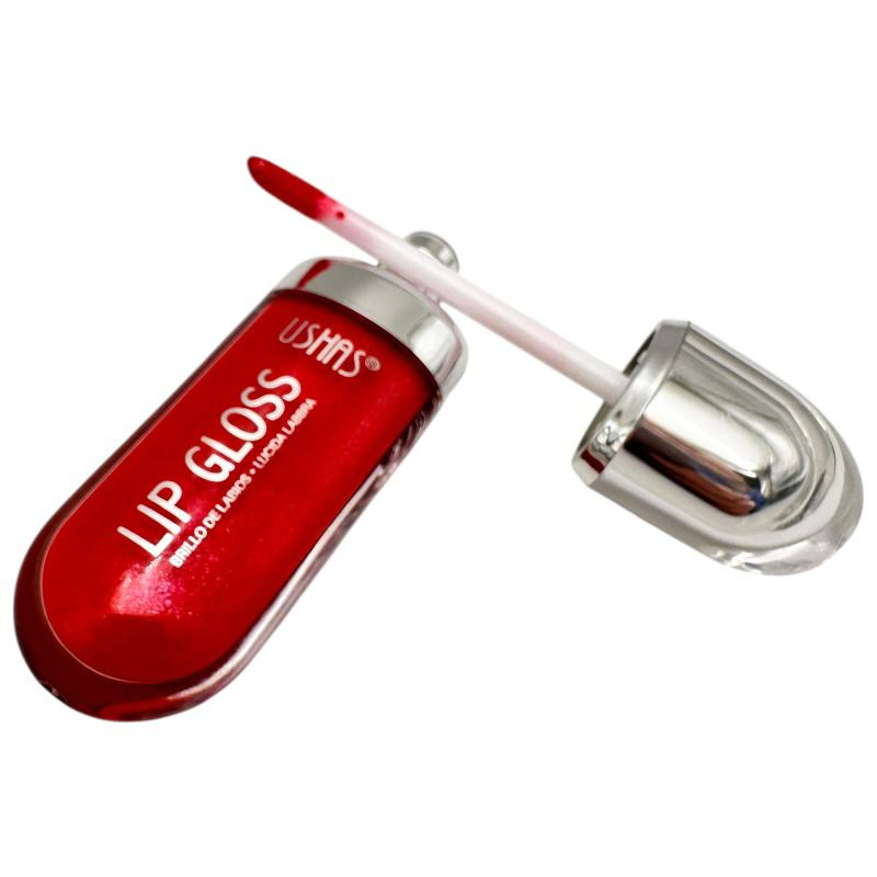 Lip Gloss Ushas 07 cu finish lucios, rezistenta ridicata, nuanta naturala – BaoBao [1]