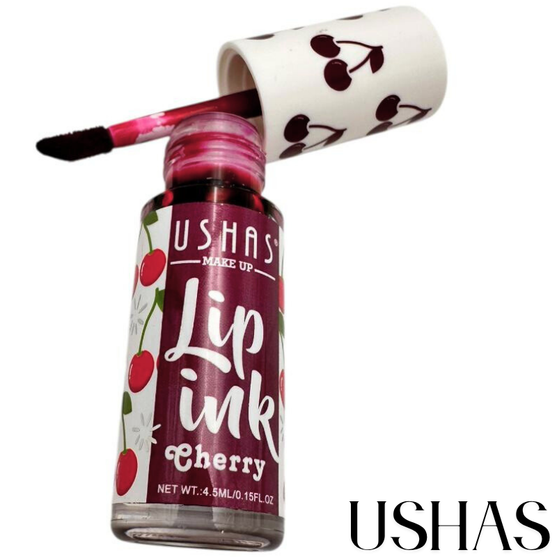 Lip Ink Ushas 03 Cirese 4.5ml – Ruj lichid rosu intens cu aroma de cirese, BaoBao [2]