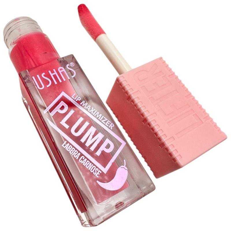 Lip Plump 01 USHAS – Lip Gloss cu ardei iute pentru volum natural si buze senzuale, BaoBao [1]