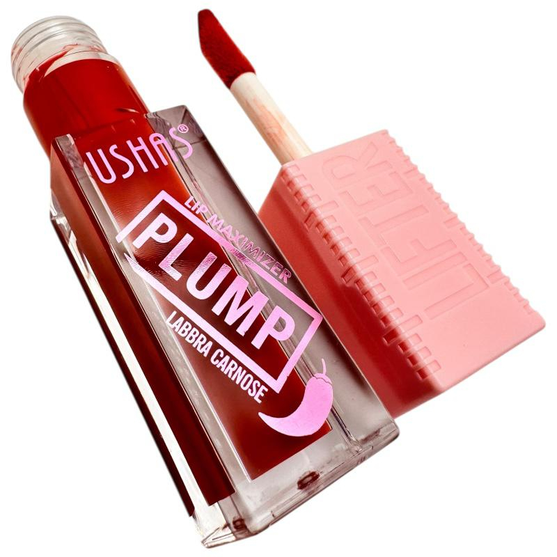 Lip Plump 05 USHAS – Lip Gloss cu ardei iute pentru buze voluminoase si hidratate, BaoBao [2]