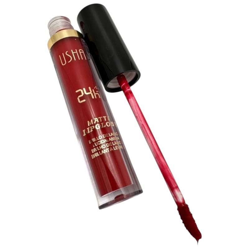 LipglossMatte 2in1 Ushas - Creion de Buze si Lipgloss Rezistent 24H BaoBao [12]