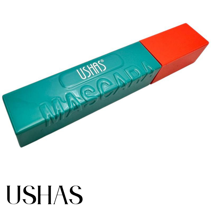 Mascara Ushas 05 negru intens cu tub colorat si efect de volum si alungire – 12cm – BaoBao [2]