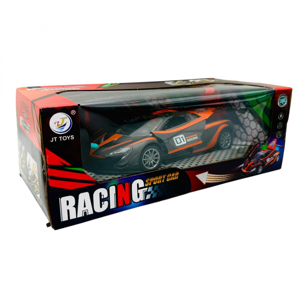 Mașina de Curse cu Radiocomandă Racing Sport Car, 30×15×11 cm, Acumulator Inclus, +3 Ani – Jucărie Interactivă pentru Copii [1]
