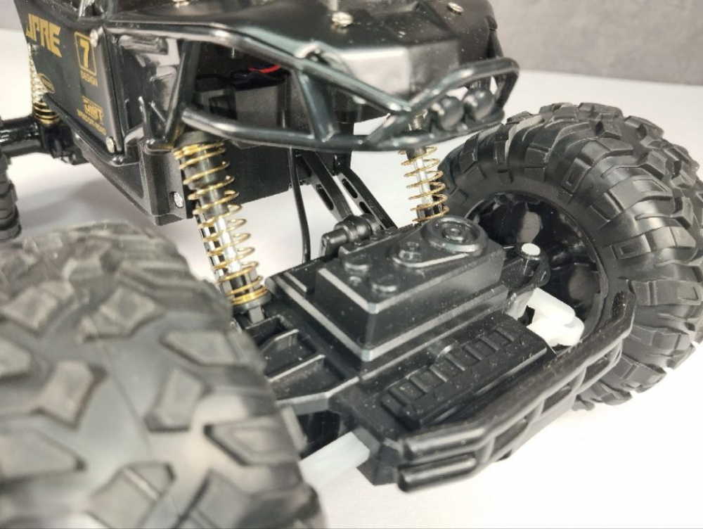 Masina Monster Rock Crawler din metal cu telecomandă, cameră HD, control Wi-Fi, suspensii și acumulator 1200 mAh [4]