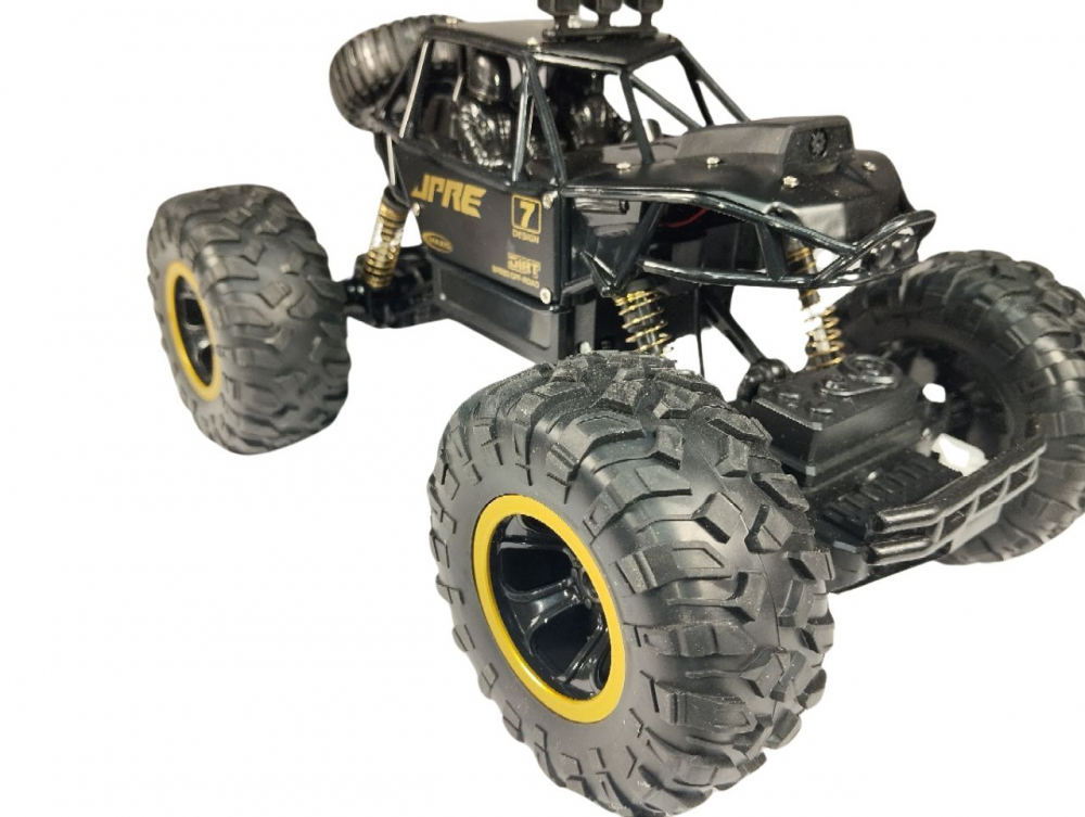 Masina Monster Rock Crawler din metal cu telecomandă, cameră HD, control Wi-Fi, suspensii și acumulator 1200 mAh [3]
