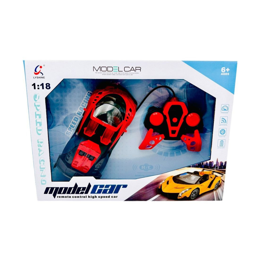 Masinuta cu radiocomanda Model Car, acumulator inclus, 40×29×7cm, diverse culori, +3ani,   [3]