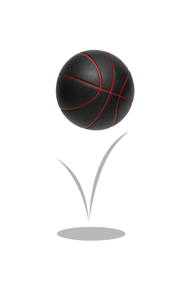 mingi Bouncy Ball tip baschet, anti-stres, saritura mare, culori mixte [3]