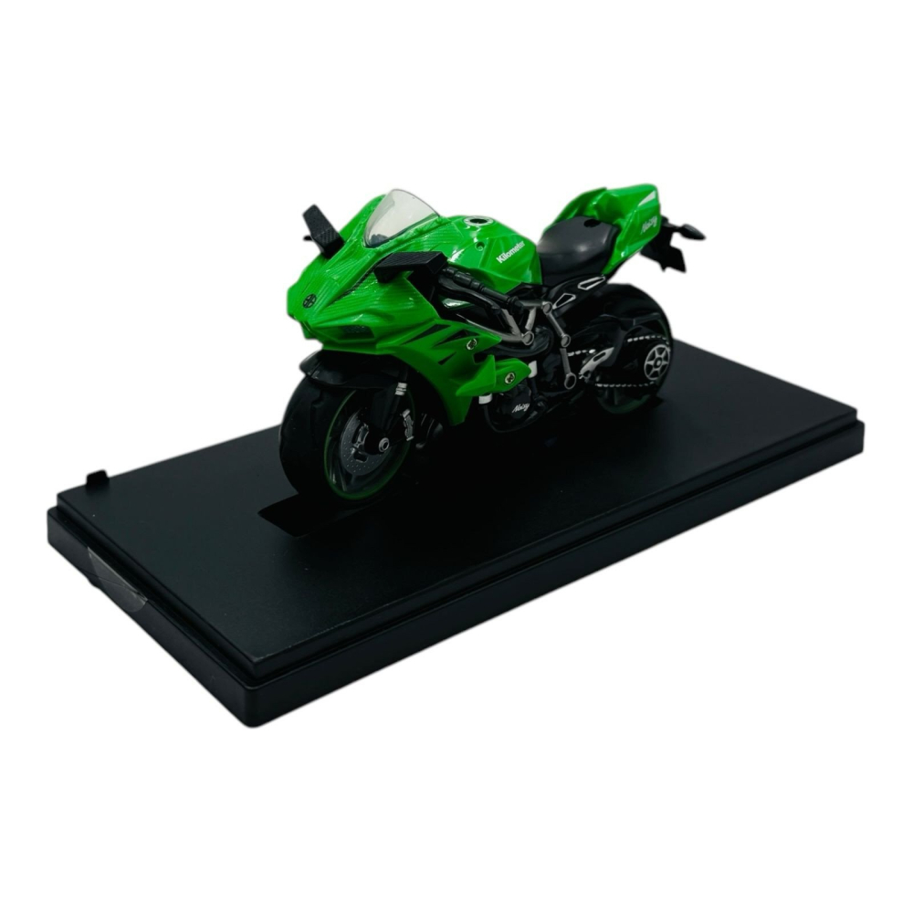 Motocicletă Metalică 1:14 cu Cutie de Expunere – Modele și Culori Variate, 18×9.5×7.5cm  [2]