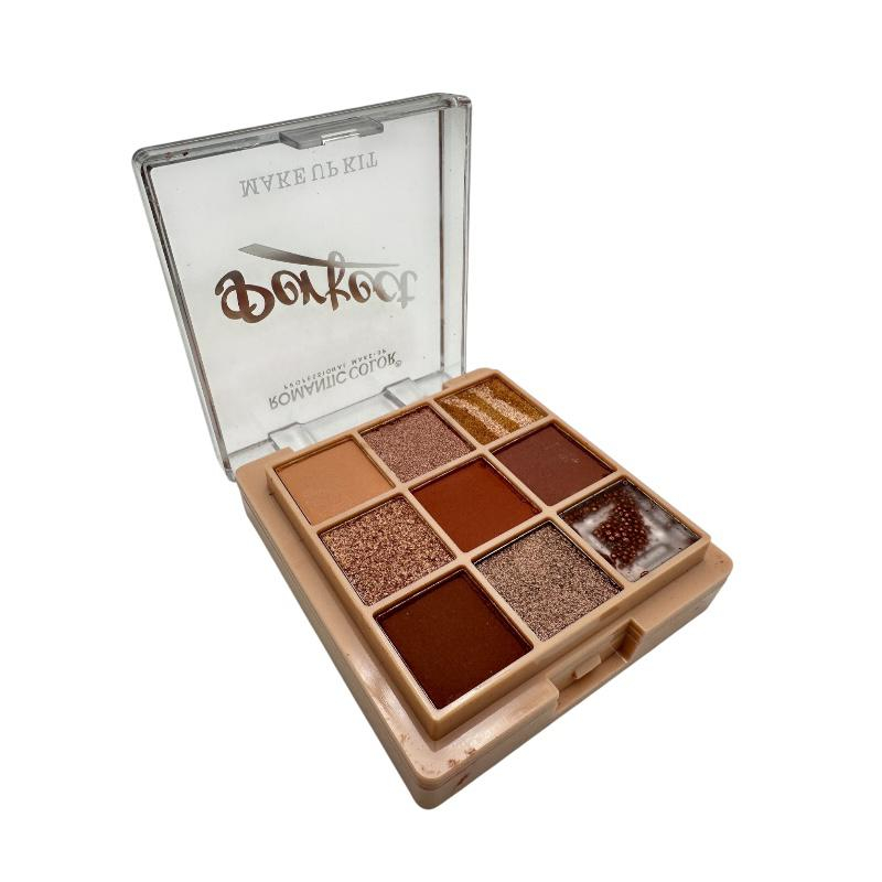 Paleta 9 culori  Romantic Color B3, pudra si contouring – machiaj complet pentru un ten sculptat si luminos, BAOBAO [3]
