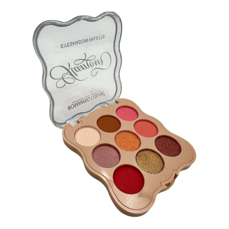 Paleta farduri ochi Romantic Color, A1 9 culori, 10g & 7.5cm – BAOBAO [3]