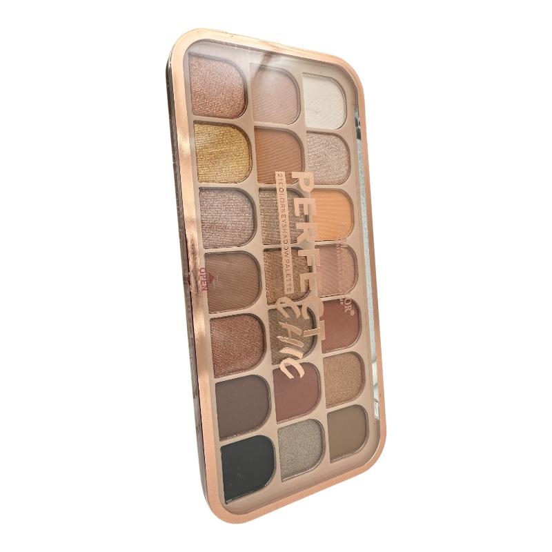 Paleta farduri Romantic Color Perfect Chic B2 – 21 culori, 17cm si 25.2g, finish mat si sidefat, BaoBao [2]