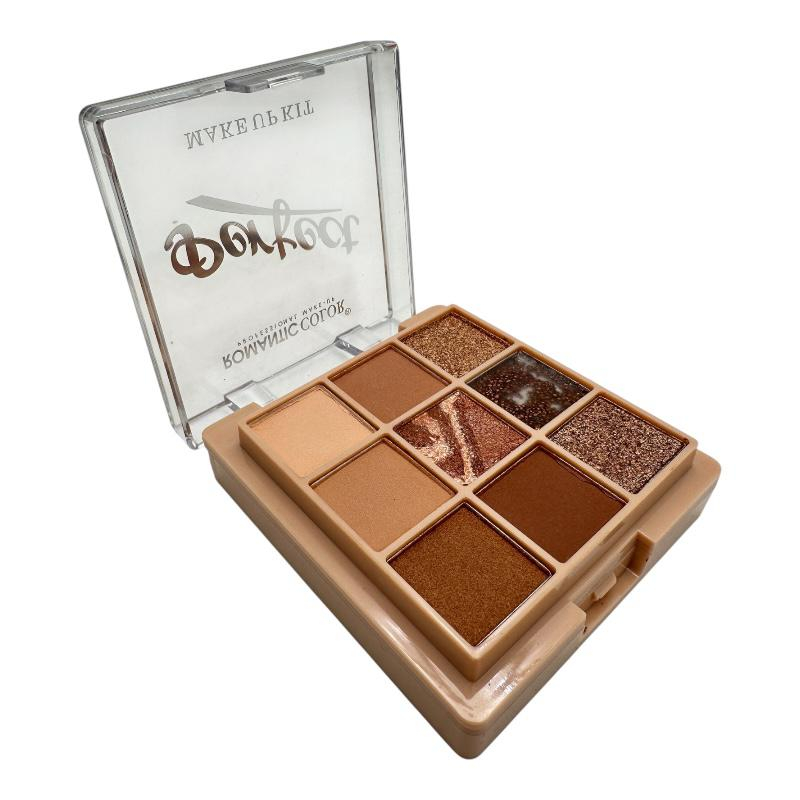 Paleta machiaj 9 culori Romantic Color B1 pudra si contouring – look complet cu nuante versatile, BAOBAO [2]