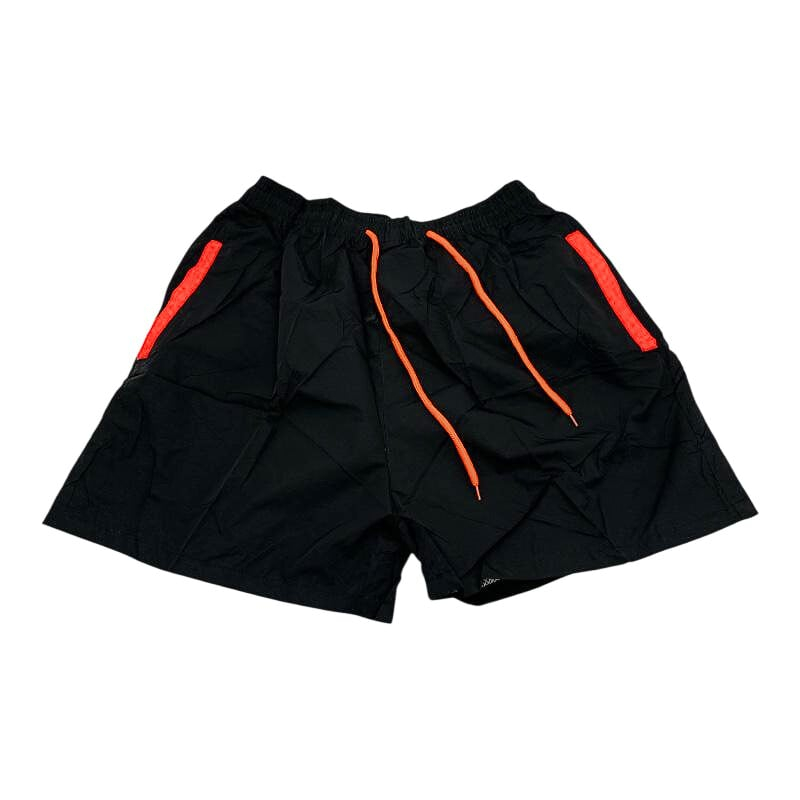 Pantaloni Scurti Plaja Barbati cu Buzunare si Snur Reglabil [1]