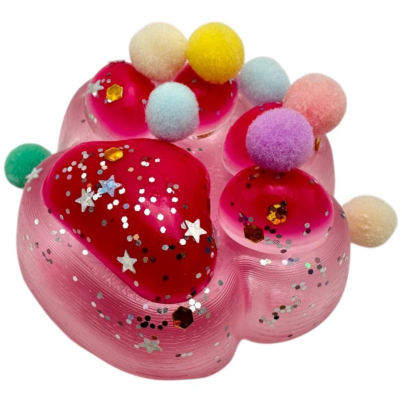 Pinch Family jucarie squishy antistres multicolora 5x6 cm 100g material TPR moale, BaoBao [5]