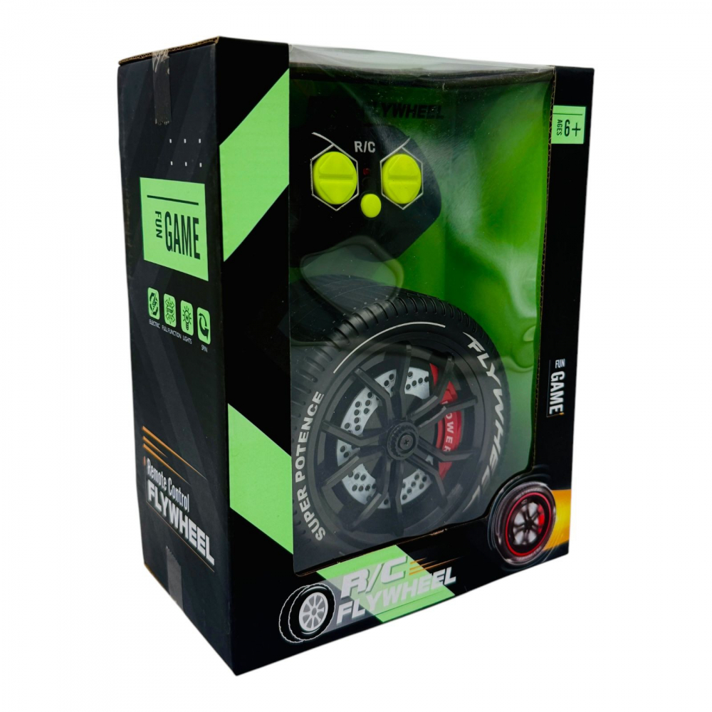 Roata de Jucărie cu Radiocomandă Fly Wheel, 21.5×16.5×9.5 cm – Jucărie Interactivă pentru Copii 6 Ani [1]