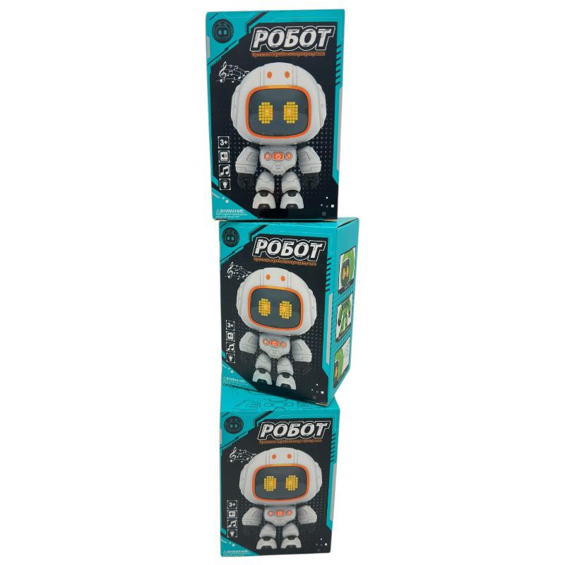 Robotel interactiv 14 cm – canta, lumineaza, corp flexibil, culori combinate – jucarie inteligenta pentru copii,  [7]