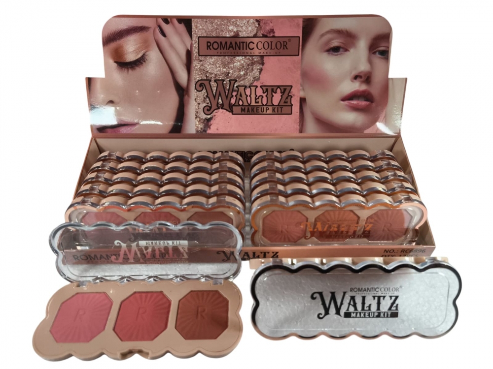 Romantic Color Waltz – Kit Machiaj cu 3 Culori Blush | Fard de Obraji Pigmentat & Catifelat [2]
