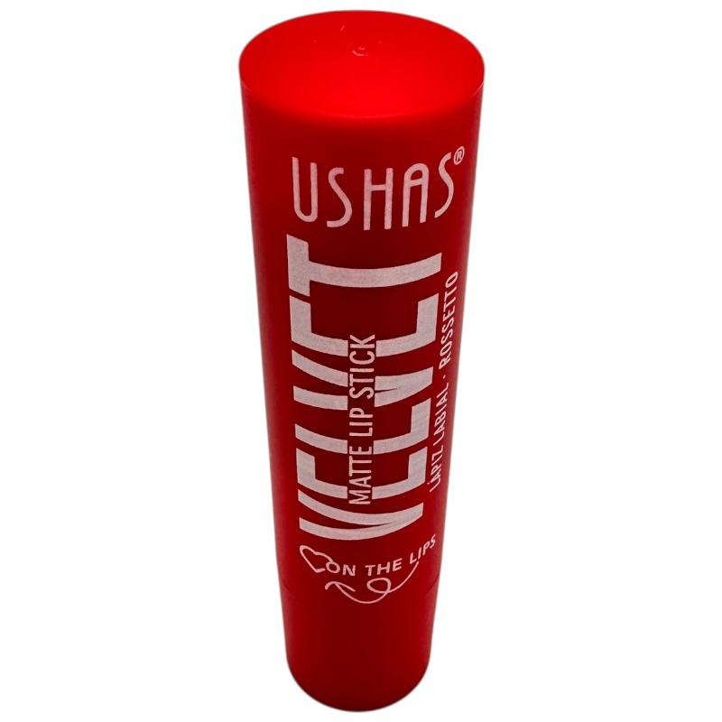 Ruj USHAS Velvet Matte Lipstick 05 – Culoare intensa si finish mat catifelat, BaoBao [2]