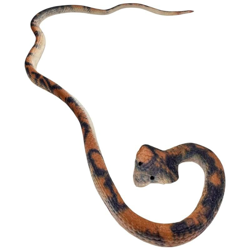 Sarpe de jucarie realist din cauciuc flexibil – Figurina decorativa cu aspect natural pentru joaca, colectie sau farse,  [3]